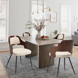 Keana Arm Dining Chair (Set of 2)