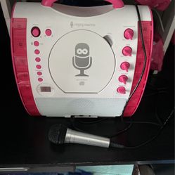 Kids Karaoke Machine With CD Player  