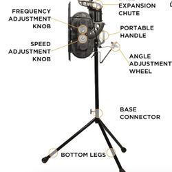 Furlihong 636BH Upgraded Dual-Wheel Baseball Pitching Machine