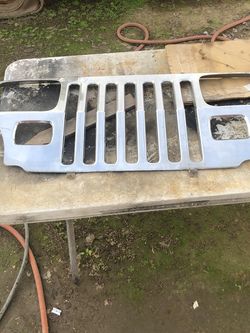 Jeep Chrome Grill Cover