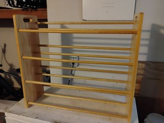 Wood Shoe Rack