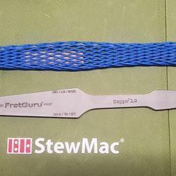 Fret Guru Dagger 2.0 Fret Crowning Tool with Sheath - Luthier Guitar Repair Tool