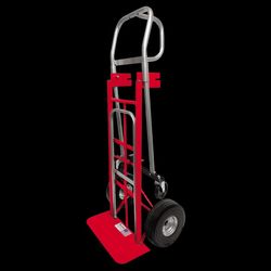 Milwaukee 3-in-1 Foldable Hand Truck, Red