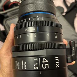 Irix 45 T1.5. Cinematic