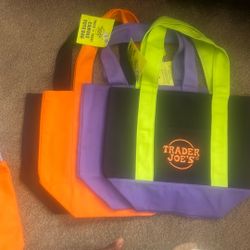 Trader Joe’s Trick Or Treat Canvas Tote Bag( Limited Edition)