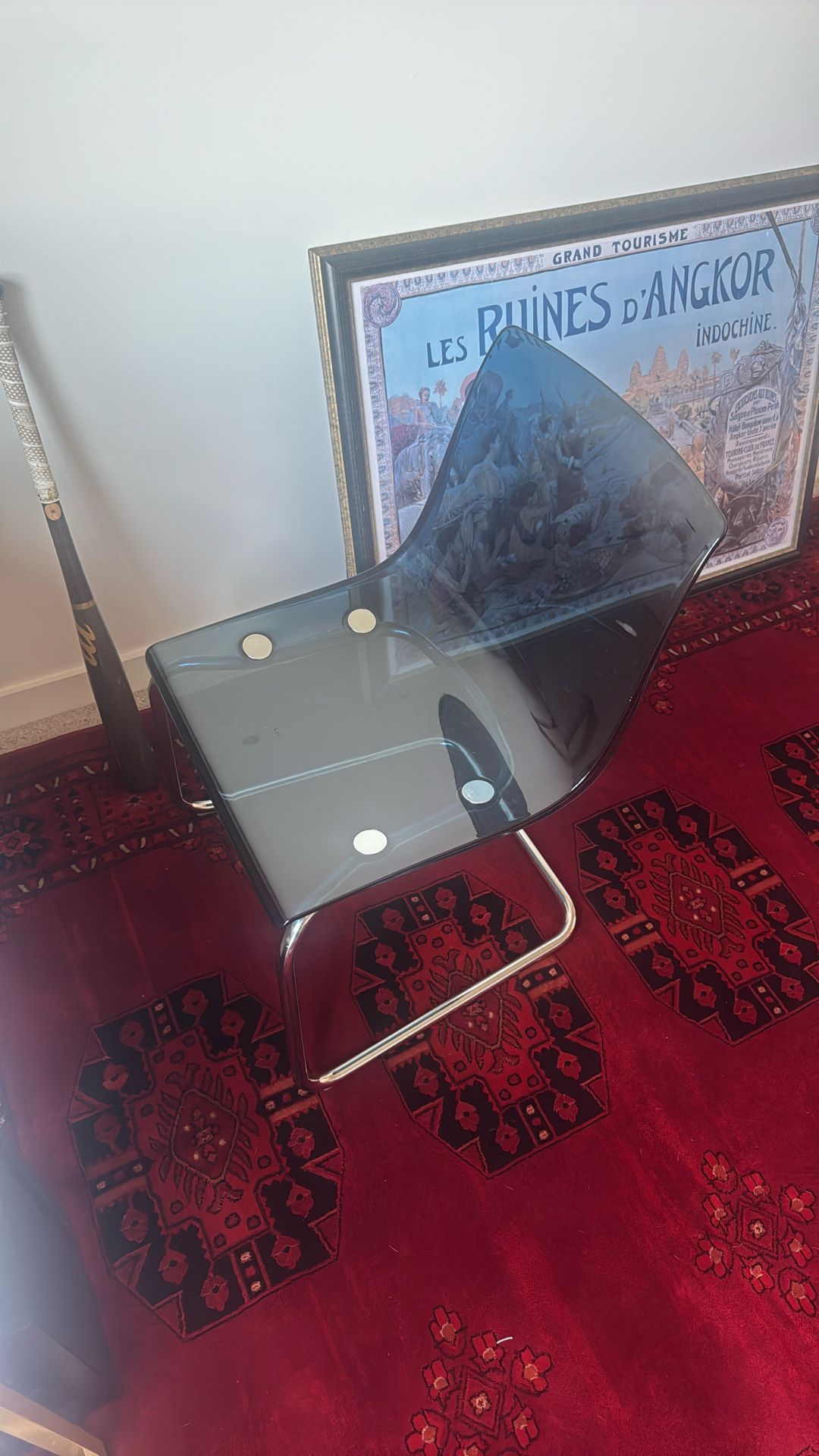 Blue Fiberglass Chair