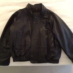 Men’s Leather Jacket  Size 46