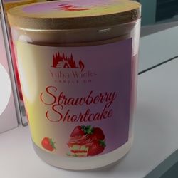 Strawberry Shortcake Candle