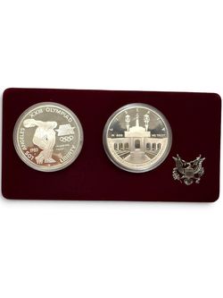 Olympic silver coin set