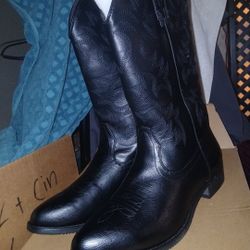 Leather Cowboy Boots
