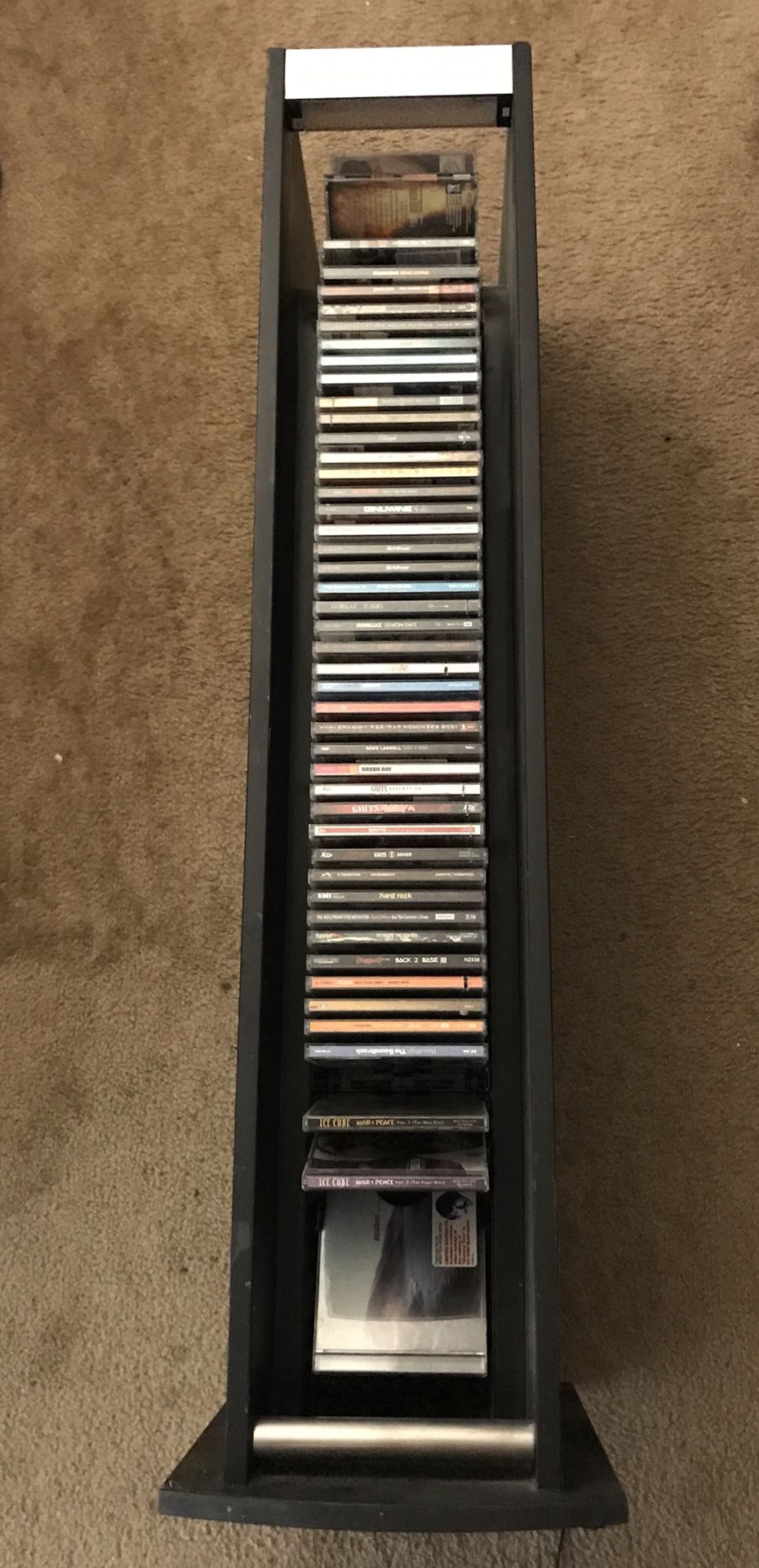 Brookstone Motorized Rotating CD Rack