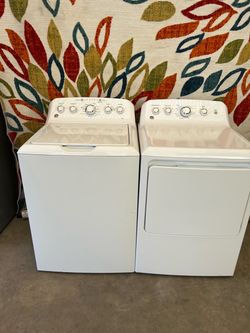 GE set gas laundry