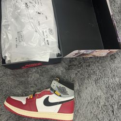 Size 10 - Union LA x Air Jordan 1 Retro OG SP High Chicago Shadow