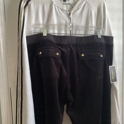 JUICY COUTURE XL WOMEN SET DE PANTS Y JACKET