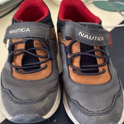 Nautica Kids High Top Sneaker Boots. Size 11
