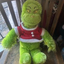 2015 Build-A-Bear Workshop The GRINCH 19” Plush Green Plush Dr. Seuss Licensed