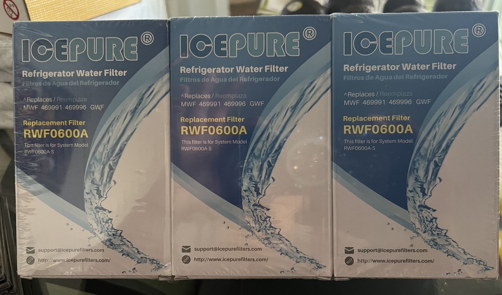 Refrigerator Water Filters(3pk)