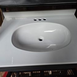 31 Inch New Vanity Top