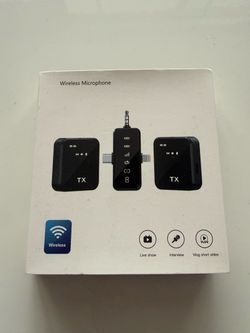 Wireless Microphone System with Dual TX