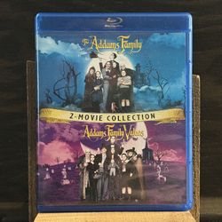 Addams Family and Addams Family Values Blu Ray 