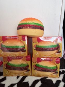 Jumbo Burger Squishy