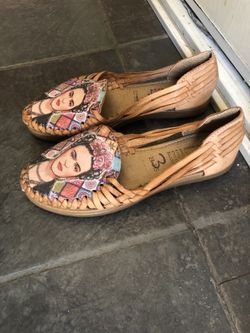 Frida Khalo Mexican Style Sandals