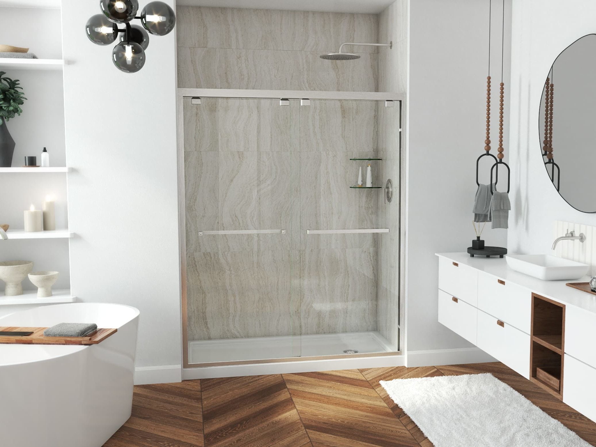 bathtub or shower glasss door combo kit ON SALE see Description PRICE