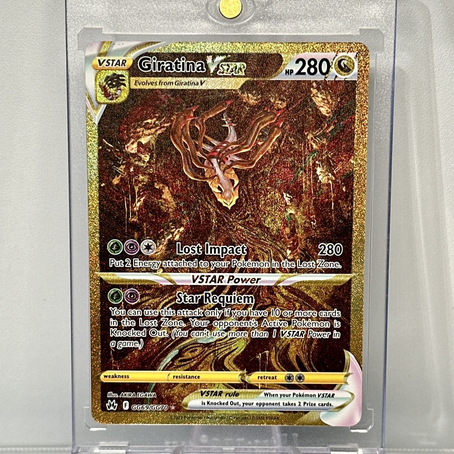 giratina vmax pokemon card - V 130/196 have for your premier collection. Lost Origin PSA 10 Giratina