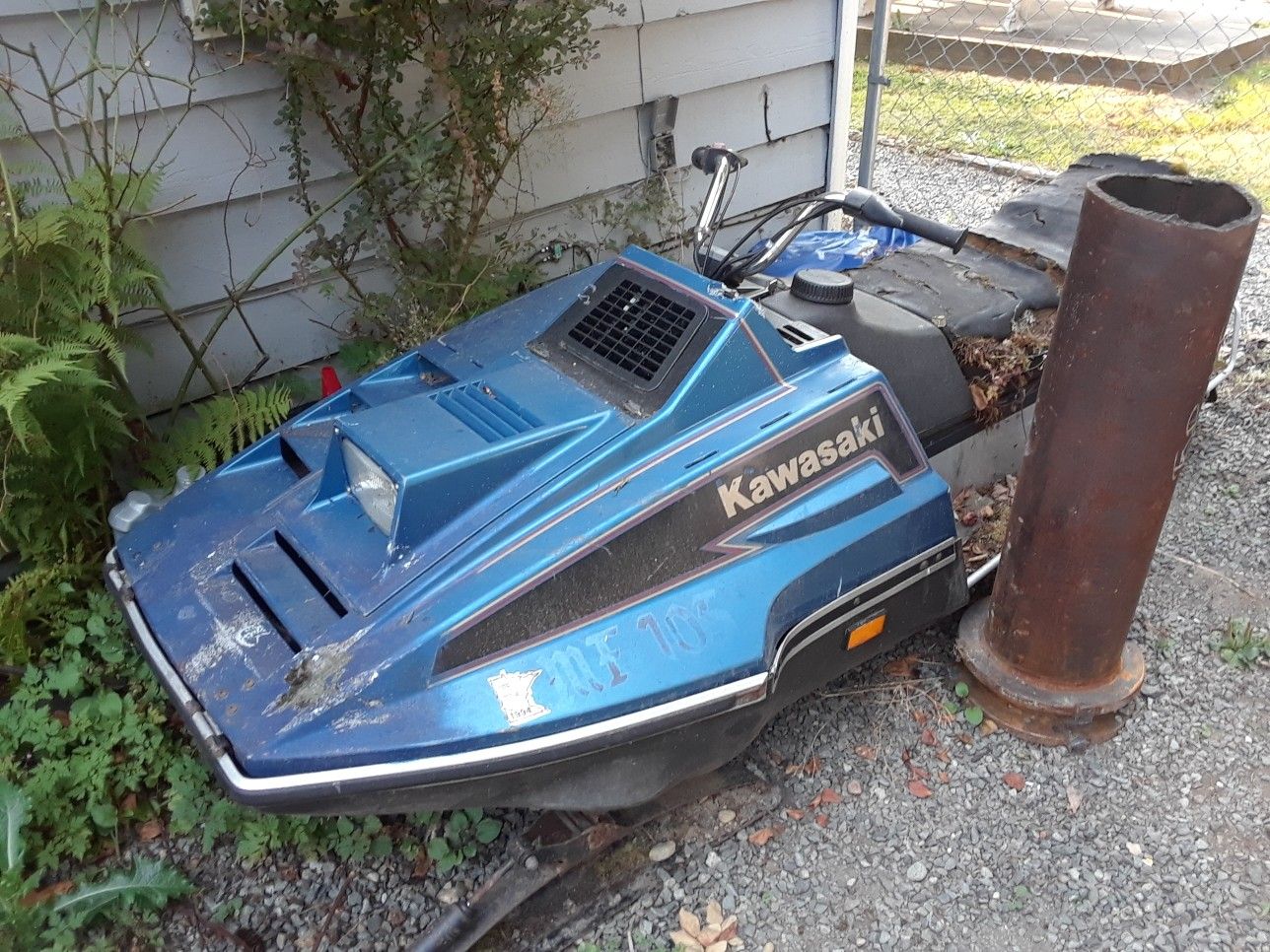 Kawasaki snowmobile for sale cheap
