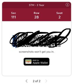 Miami Heat Va Charlottes Hornets  Tuesday  10/10/2023 Sec 111 Row 28 Seat 1-2 $120 Both Tickets 