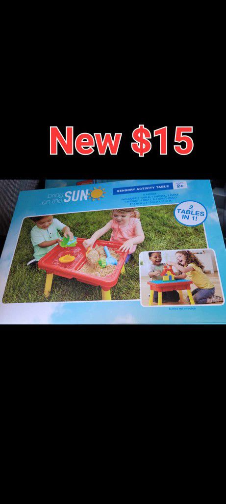 New Kids Activity Table 