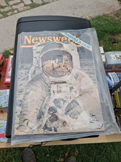 Moonwalk 1969 vintage magazine