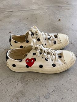 Comme des x Converse Low Top Sneakers