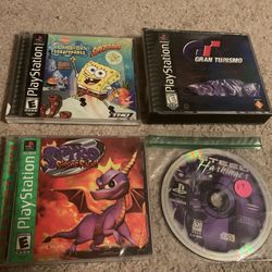 Lot Of 4 PlayStation 1 Games