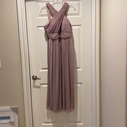 Mauve Formal Dress Women’s Size XL With Shawl (Price negotiable)