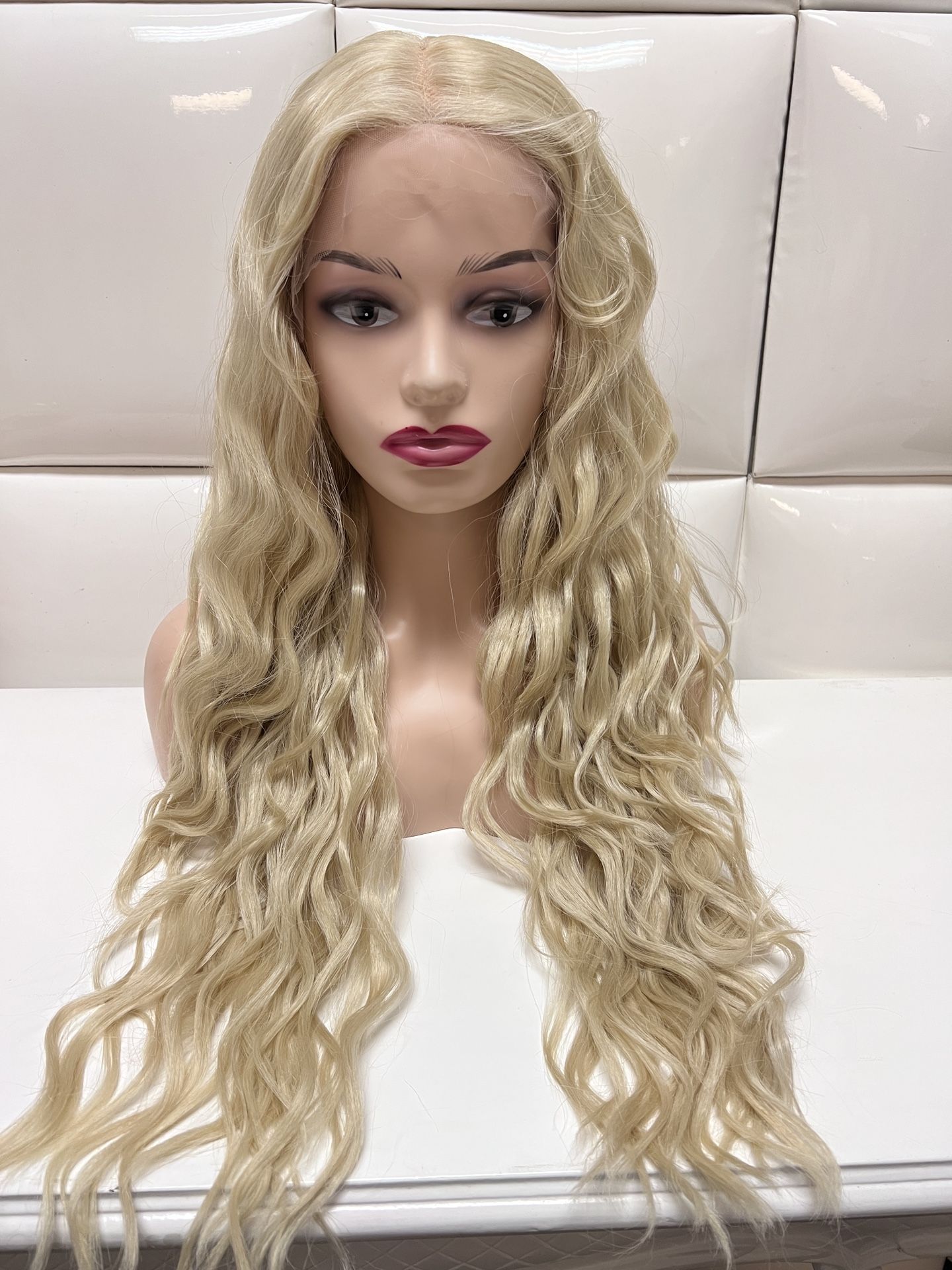 Synthetic HD Lace Wig- Brand New $60 Brand New-Cosplay Dress Up Costume-peluca Larga Rizada Nueva