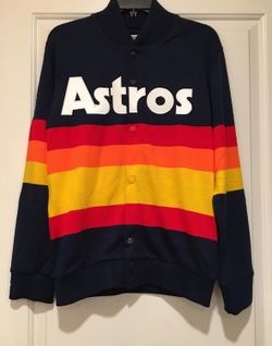 Houston Astros 1986 Mitchell & Ness Rainbow Throwback Sweater: Medium