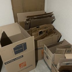 New And Gently Used Moving Boxes 