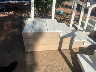 Modular home RV steps, heavy duty