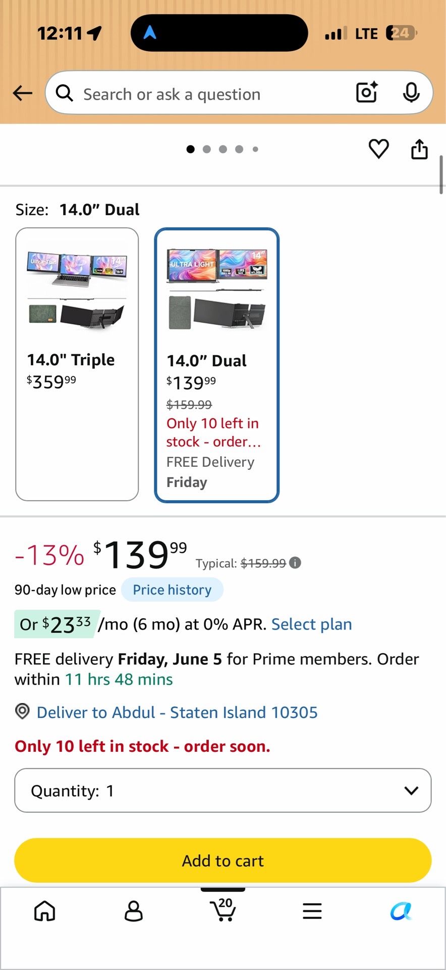 DUAL SCREEN EXTENDER