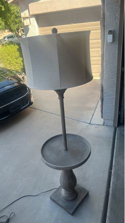 Rustic farmhouse lamp