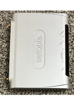 Netopia Gateway 802.11G & 4PORT 10/100 Switch Firewall - No Power Adapter
