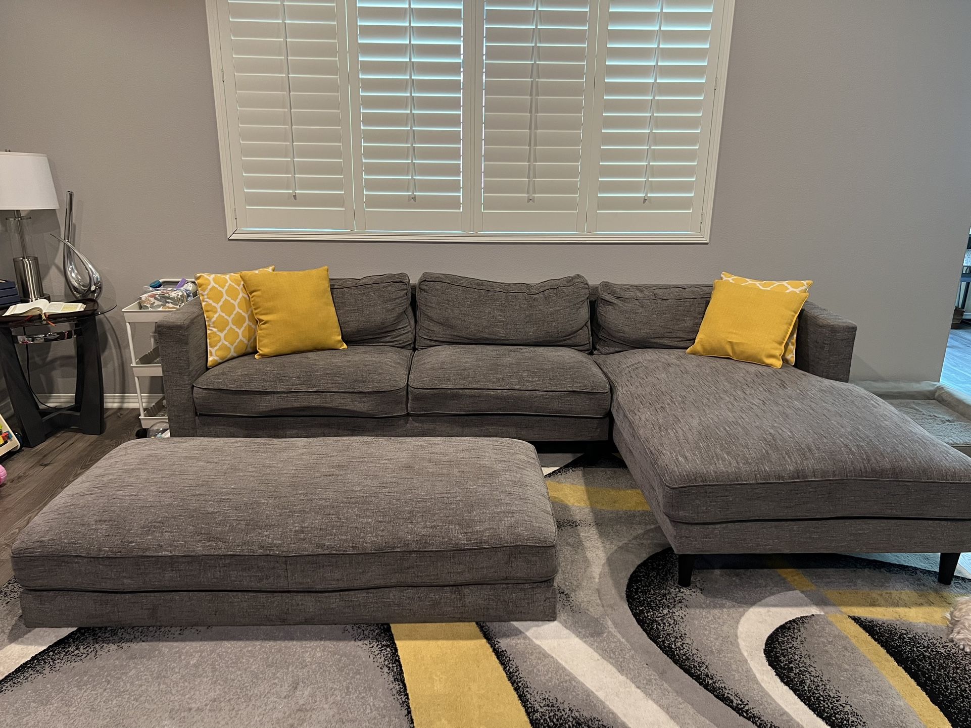 Sofa With Pillows