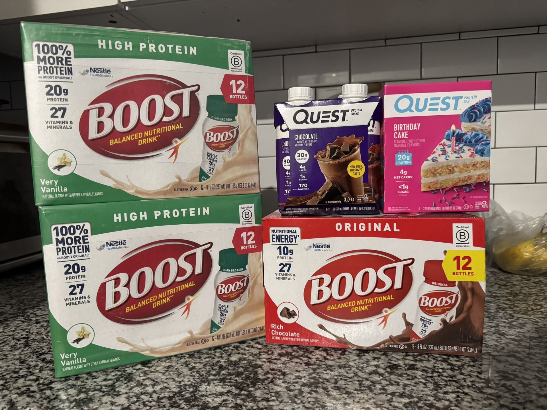 Deals On Extra Boost/Quest Protein Shakes & Bars
