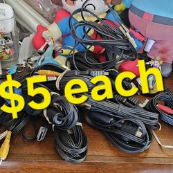 Ps1 Ps2 Sony Oem Av Cables $5 Each 