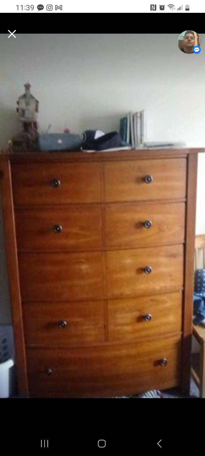Oak Dresser $100