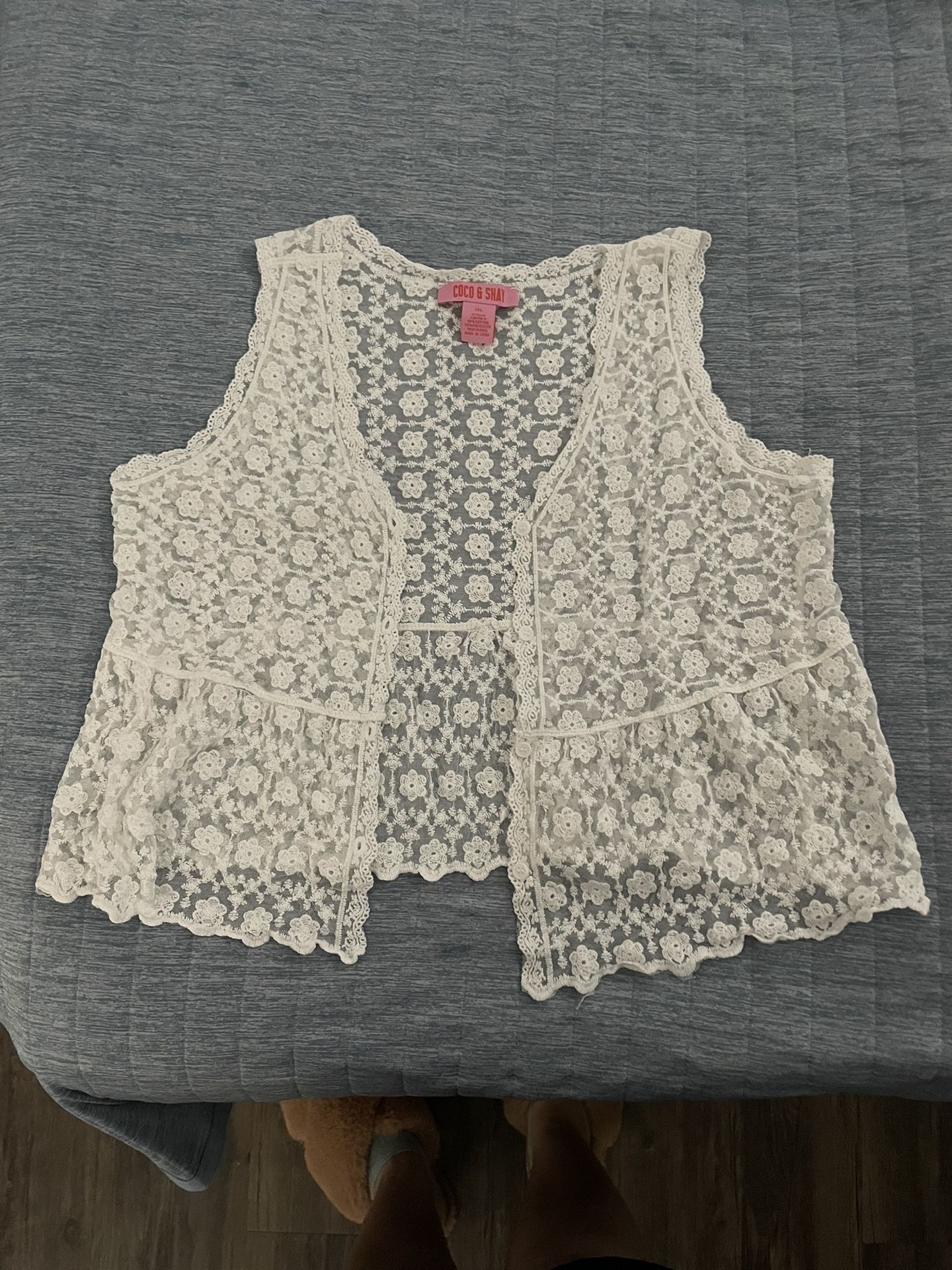 Lace Vest