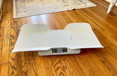 Greater Goods Smart Baby Scale white digital infant & toddler scale up to 66lbs