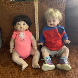 Baby Dolls  Life Like  Porcelain Face,arms and Legs 