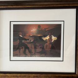 Steve Bloom , Minuet Seriolithograph Numbered 258/2250 